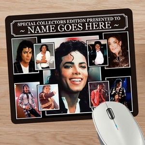 Michael Jackson Personalised Icon Mouse Mat
