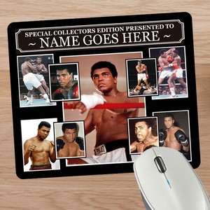 Muhammad Ali Personalised Icon Mouse Mat