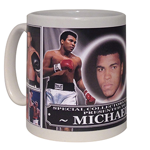 Muhammad Ali Personalised Icon Mug