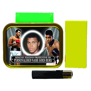 Muhammad Ali Personalised Icon Tobacco Tin & Products