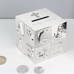 ABC Baptism Money Box