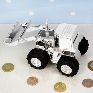 Digger Personalised Money Box