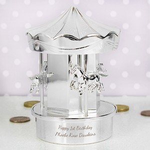 Carousel Personalised Money Box