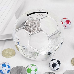 Football Personalised Money Box