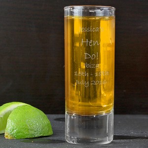 Engraved (Any Message) Personalised Shot Glass