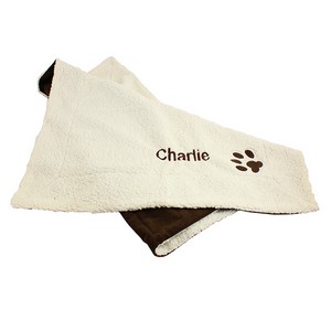 Personalised Super Soft Luxury Dog Blanket/Mat