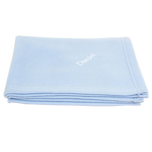  Blue Personalised Baby Blanket