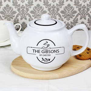 Full of Love Personalised Teapot
