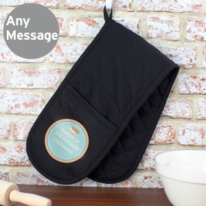 Baker (Any Message) Personalised Oven Gloves