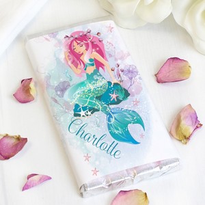 Mermaid Personalised Chocolate Bar