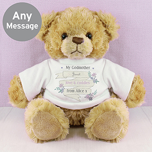 Garden Bloom Personalised Teddy Bear