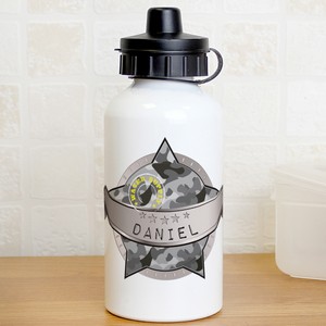 Army Camo Personalised Drinks Bottle