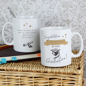  Gold Star Personalised Graduation Mug