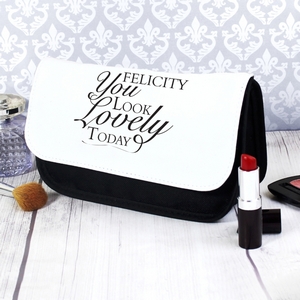Look Lovely Personalised Make Up Bag