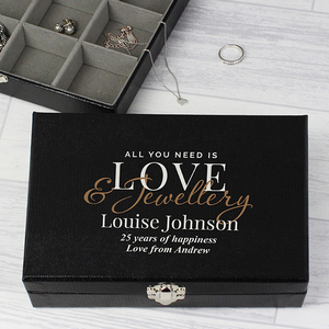 Love & Jewellery Personalised Organiser Box