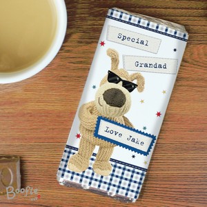 Boofle Stars Personalised  Chocolate Bar