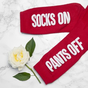 Cheeky Personalised Valentine's Socks