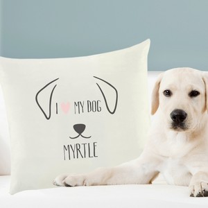 Dog Features Personalised Cushion Cover