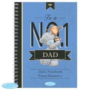Me to You No1 Personalised Paperback A5 Notebook