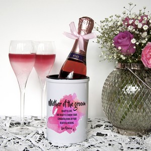 Mother of the Groom Personalised Miniature Champagne Bucket