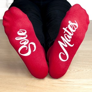 Sole Mates Personalised Romantic Socks