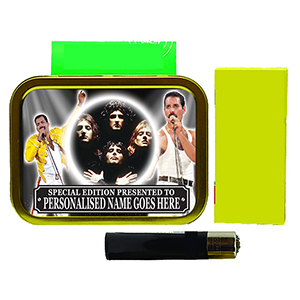 Queen Personalised Icon Tobacco Tin & Products