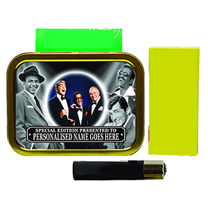 Rat Pack Personalised Icon Tobacco Tin & Products