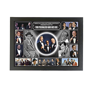 Rat Pack Personalised Icon Framed Picture
