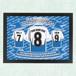 Reading  Personalised Football Shirt Picture