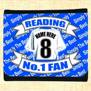 Reading Football Shirt Personalised Wallet