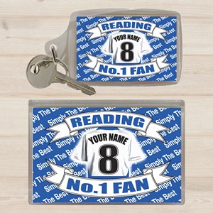 Reading Personalised Keyring and Magnet Set