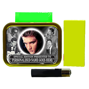 Rock & Roll Greats Personalised Icon Tobacco Tin & Products