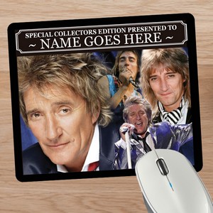 Rod Stewart Personalised Icon Mouse Mat