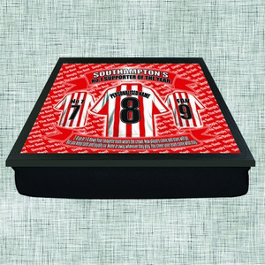 Southampton Football Shirt Personalised Lap Tray