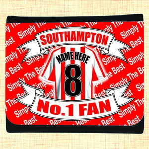 Southampton Football Shirt Personalised Wallet