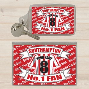 Southampton Personalised Keyring and Magnet Set