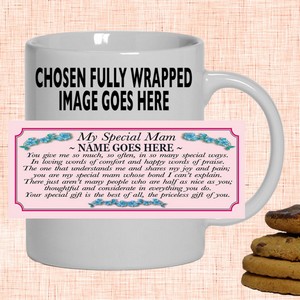 Special Mam Poem Personalised Mug