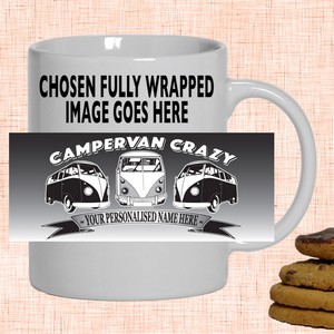 Campervan Crazy Personalised Mug