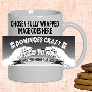 Dominoes Crazy Personalised Mug