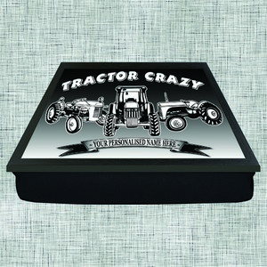 Tractor Crazy Personalised Lap Tray