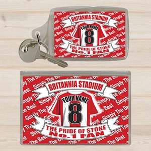 Stoke Personalised Keyring and Magnet Set