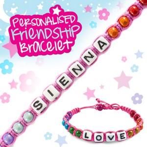 Girls Personalised Friendship Bracelet:- Sienna