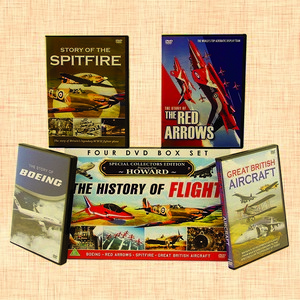 The History Of Flight Four Personalised DVD Box Set