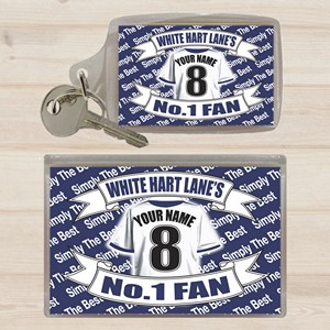 Tottenham Personalised Keyring and Magnet Set