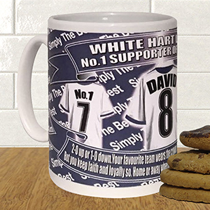 Tottenham Personalised Football Shirt Mug