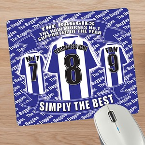 West Brom Football Shirt Personalised Mouse Mat