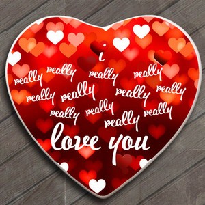 Love Heart 'I Really Love You' Keepsake 