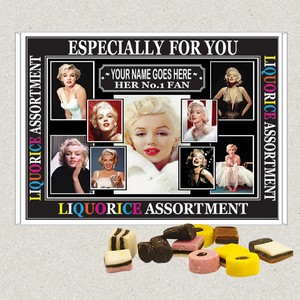 Marilyn Monroe Personalised Icon Boxed Sweets