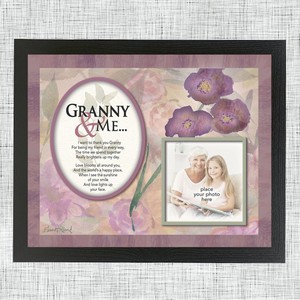 Granny and me photo mount