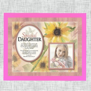 Special Daughter photo mount